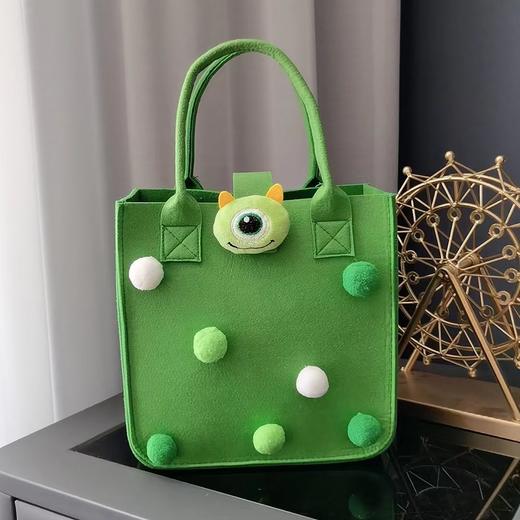 新款卡通毛毡包回礼手提包宝宝满月酒伴手礼盒百日宴手提袋网红包 商品图9