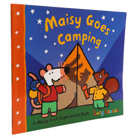 【点读版】小彼恩Maisy Goes Camping 小鼠波波去露营 英文原版