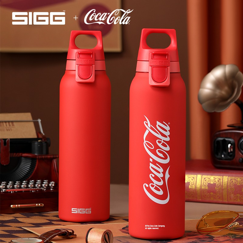 瑞士SIGG希格可口可乐联名保温杯304不锈钢便携高颜值男女水杯
