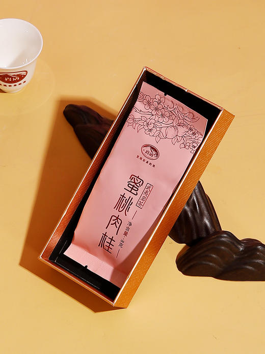 岩语 蜜桃肉桂 茶叶特级武夷岩茶桃香乌龙茶中轻火试饮装品鉴装16g 商品图3