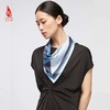 SAINTJOY/上久楷 女式真丝方巾  雾霾蓝 石榴红 创意  FJS22021 商品缩略图8