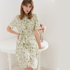 【100棉系带衬衫裙】23年春夏新品女士纯棉连衣裙时尚印花系带收腰裙子 商品缩略图2