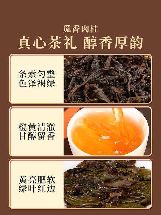 岩语觅香肉桂、群山大红袍、临风大红袍口粮茶组合装48g 商品图2