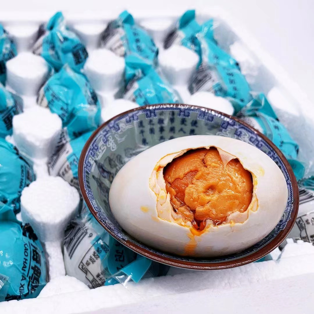 广西北海北部湾红树林烤海鸭蛋20枚装