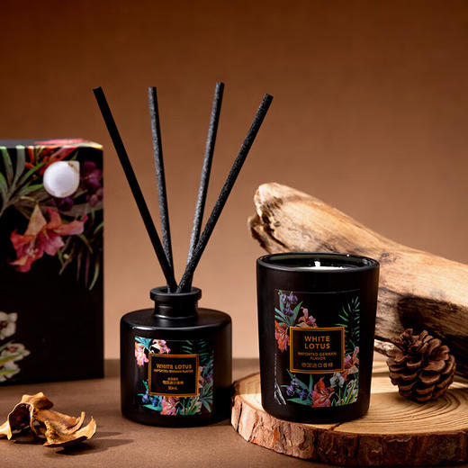 【分仓直发包邮】MINISO优雅夏花系列-香薰礼盒套装 SO-WJL1153 商品图0