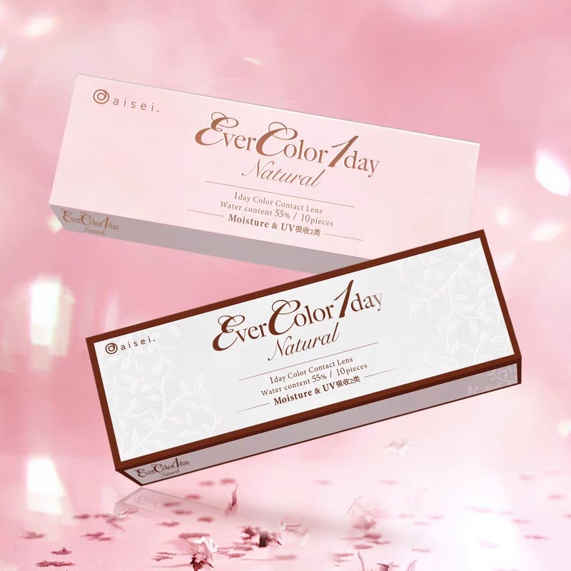 增加新品 Evercolor  中文版 日抛 一盒10片