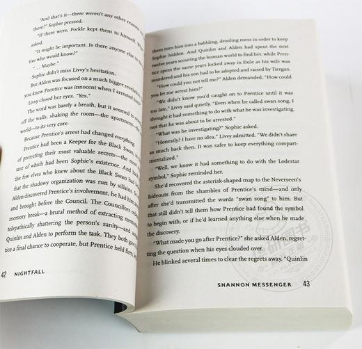 失落城市的守护者6 英文原版 儿童冒险小说 Keeper of the Lost Cities 6 Nightfall 英文版进口原版英语书籍哈利波特 商品图2