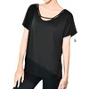 跃牌【健舞健美】系列舒适宽松薄款垂感短袖T瑜伽罩衫 8230（无胸垫） 商品缩略图3