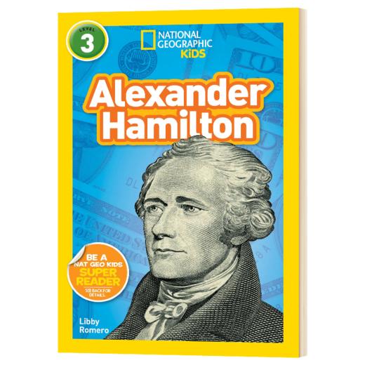 国家地理分级阅读初阶 英文原版 National Geographic Kids Readers L3: Alexander Hamilton 英文版进口英语书 商品图1