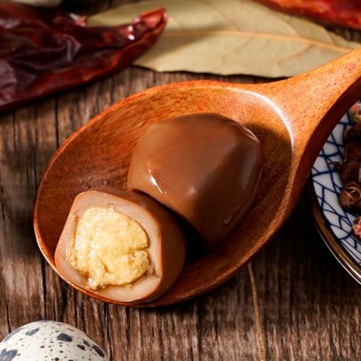 【无蛋不欢！休闲小零食鹌鹑蛋】细腻润滑，味道香醇，Q弹鲜嫩，鲜香卤味，弹软厚实，满口留香，盐焗卤蛋零食小包装五香盐焗多口味无壳早餐好吃零食健康 商品图3