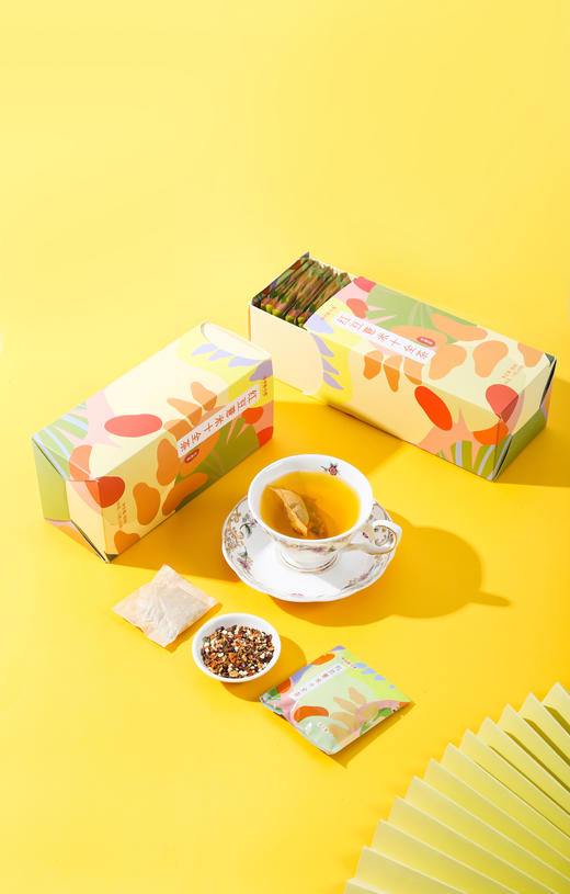 咪呀爱吃嘴 红豆薏米茶 6g*30袋/盒 （三盒装） 商品图4