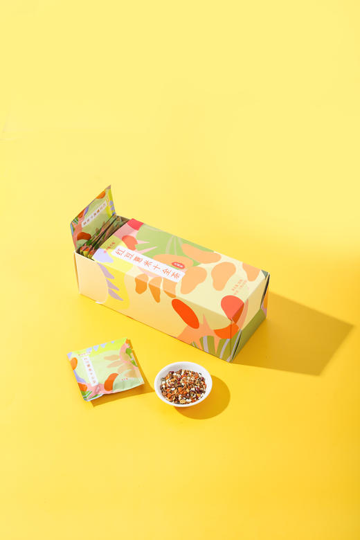 咪呀爱吃嘴 红豆薏米茶 6g*30袋/盒 （三盒装） 商品图3