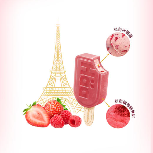 哈根达斯莓好遇见冰淇淋雪泥75g 商品图1