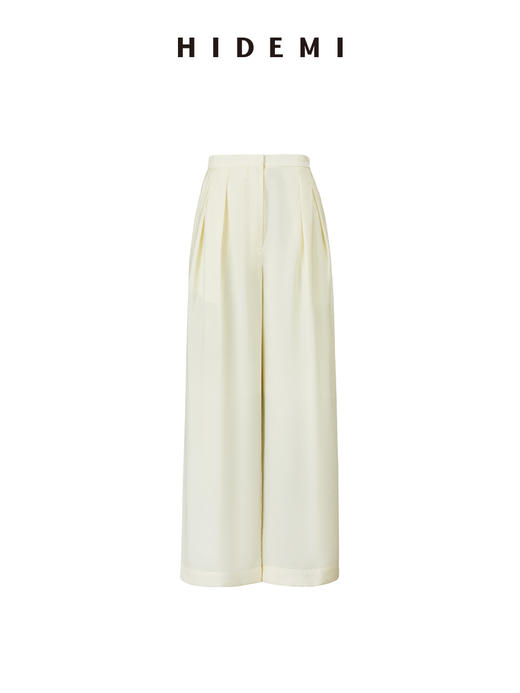 HIDEMI 度假系列清透云朵面料极简两穿廓形套装 上衣/阔腿裤 商品图10