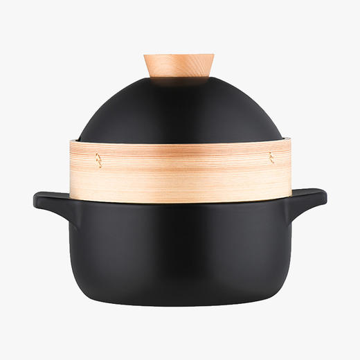 悦味 双容量耐高温瓦罐汤煲 砂锅煲3.5L[福利品] 商品图0