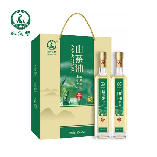 【武汉.黄陂】来仪桥山茶油500ml*2礼盒装/2L装 商品图0