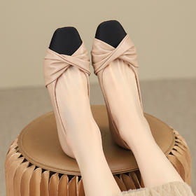 品质好货| Safiya索菲娅2023新款夏二层牛皮浅口玛丽珍粗跟单鞋SF31115798