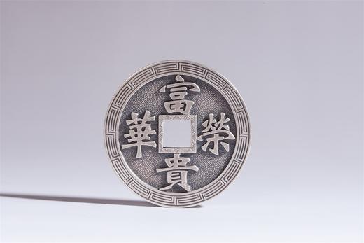 矩德泉坊 纯银手作   富贵荣华刻花（5.4厘米版）627 商品图0