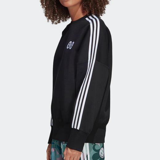 【库存有限，无货将作退款，建议勿拍】Adidas/阿迪达斯CREW SWEATER 女子休闲运动卫衣套头衫DV2667 商品图2