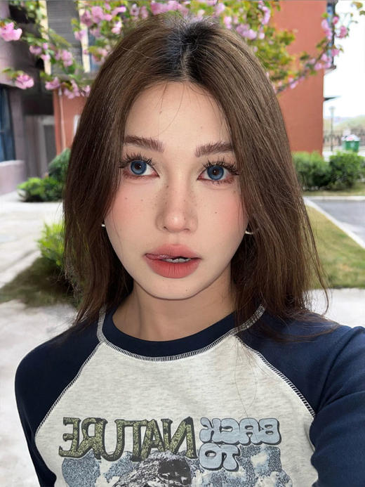 clairecolor 年抛美瞳 冰川极光 直径14.5mm着色13.7mm 商品图5