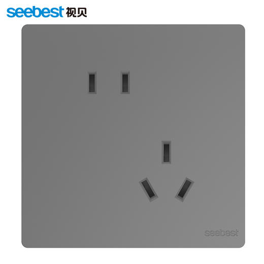 视贝Q5S灰系列(墙开插座) 商品图7