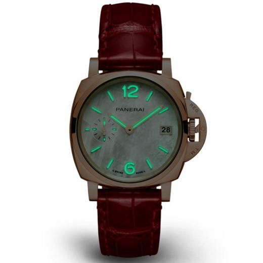 沛纳海 Panerai  Luminor Due庐米诺杜尔 Goldtech™ Madreperla腕表 PAM01280 商品图3