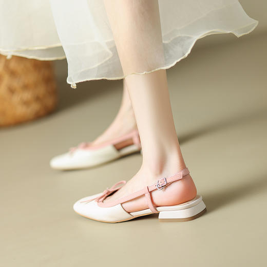 时尚优雅，里外全皮包头凉鞋XDD-6011F 商品图13