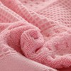 TY恒源祥彩羊蜂巢毛巾被（豆沙粉）180*220CM 1DQ2019-2【鲜享2.0】 商品缩略图1