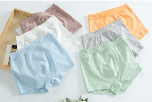 【陆总专属】超值丽婴房女童男童平角6条装组合。柔软舒适的面料，清新自然的质感，让宝宝穿在身上，感受到阳光的美好，夏天即使出汗也不怕，会呼吸的宝宝小内裤 商品图7
