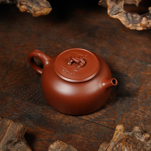 龙德堂陶艺 汤宣武制 《梅竹双清》原矿底槽清 230cc 库存请咨询客服 商品图1