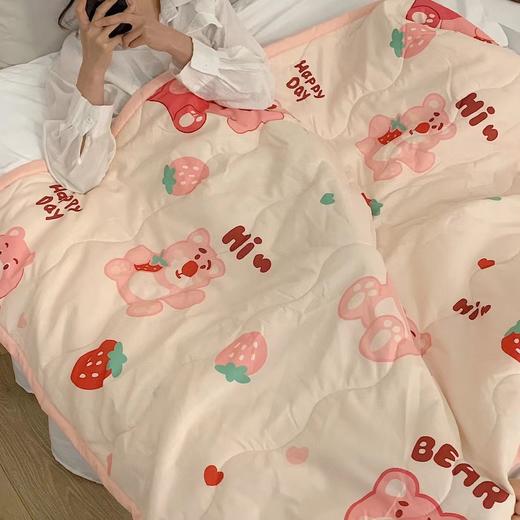 【卡通萌趣！儿童夏凉被】新款水洗棉儿童夏凉被，可机洗空调薄被芯，幼儿园午睡夏被子 商品图4