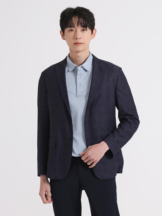 callisto藏青微泡肌理便西 SSFJK178C 商品图0