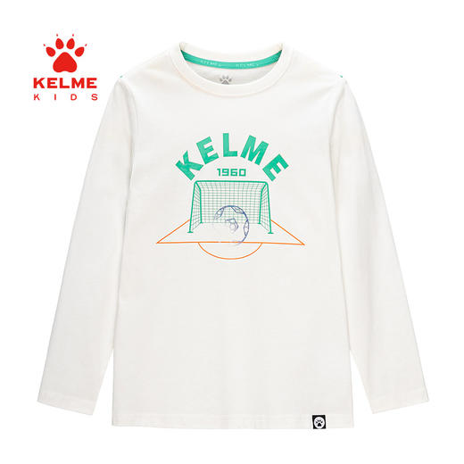 KELME KIDS卡尔美童装男童长袖T恤春新款中大童圆领套头运动上衣 商品图4