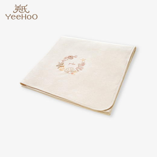 英氏-寝具类（春）G3珊瑚35棉薄被浅杏仁F 商品图0