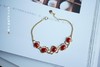 477096 18k金镶阿卡牛血红珊瑚·手链 极简大牌风，独家设计新品。 不规则几何设计，18k金精工打造。 裸石取一7.3*5.9mm，总长16.5+2.5cm延长链 超值价💰5980 商品缩略图2