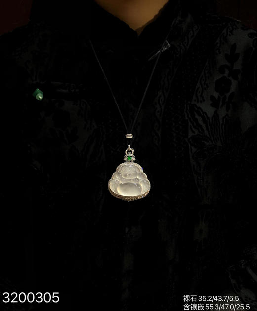 玻璃佛公吊坠【3200305】具体价格微信咨询 商品图4