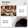 大宇电火锅鸳鸯锅分体式火锅家用电锅蒸煮炒菜一体大容量电炒锅 商品缩略图1