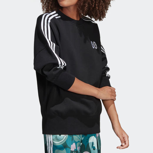 【库存有限，无货将作退款，建议勿拍】Adidas/阿迪达斯CREW SWEATER 女子休闲运动卫衣套头衫DV2667 商品图0