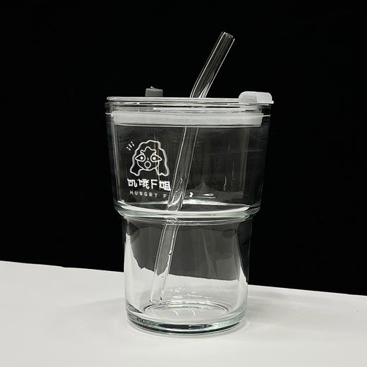 饥饿F姐·周边玻璃杯赠海绵擦 商品图1