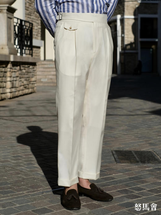 Vitale Barberis Canonico Perennial Super 110’s 澳洲美丽诺羊毛白色全麻衬套装 商品图8