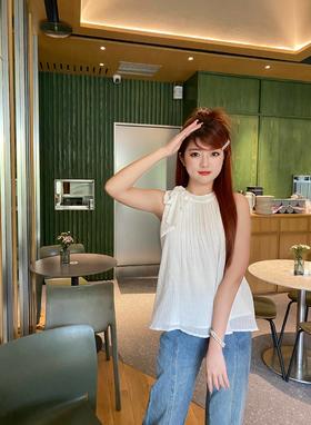 说起通勤穿搭少不了这件淑女挂脖衬衫~