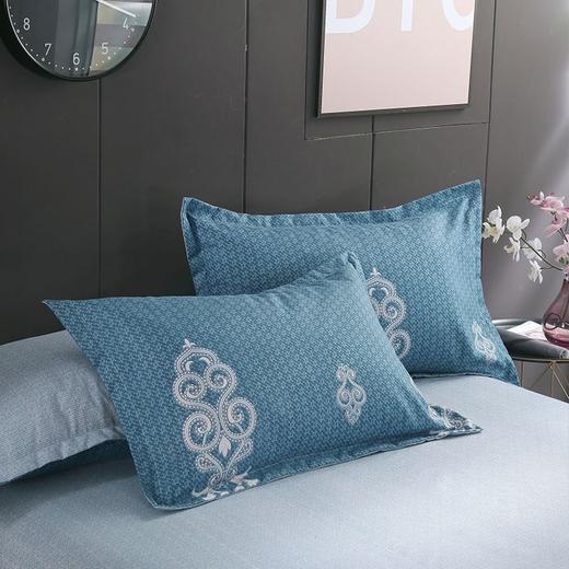 TY 恒源祥彩羊亲肤四件套-格林（蓝） 200*230CM 1DB1962【鲜享2.0】 商品图2