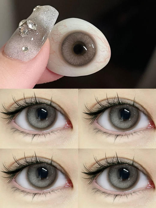 clairecolor 年抛美瞳 水光小鹿 直径14.5mm着色13.7mm 商品图10