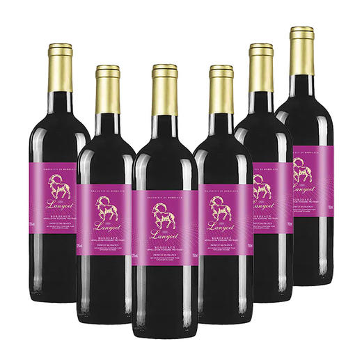 【整箱特惠】首彩 兰悦庄园红葡萄酒 750ml*6 法国波尔多 购满1111元送醒酒器1个 商品图0