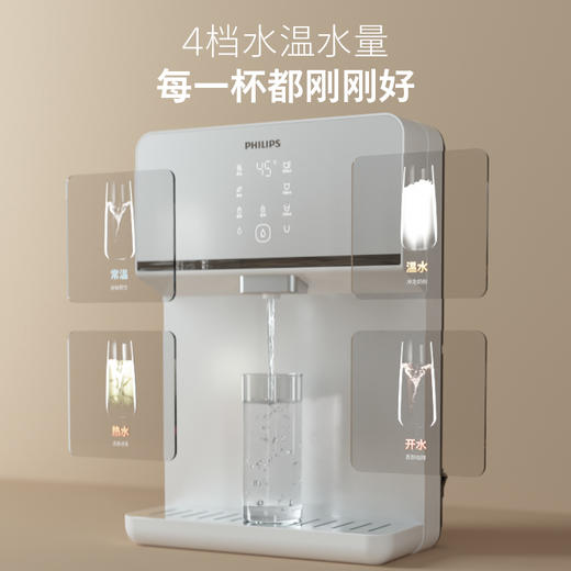 飞利浦管线机家用壁挂式直饮机净水器一体机即热管线饮水机 ADD4824 ADD4825 商品图1
