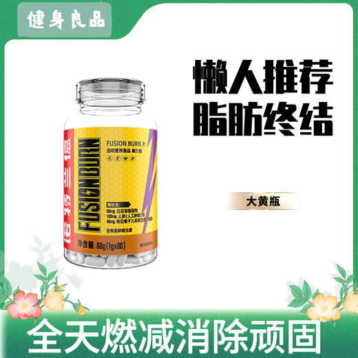 脂肪终结者（大黄瓶）FUSION BURN 诺特兰德 懒人轻体 无运动 上班族快减 商品图0