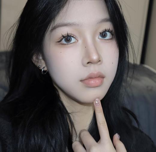 Lunarcon旗下 · 星河泡泡&荔枝啵啵｜14.0mm白狮参考着色中小直径  年抛美瞳【顺丰包邮】 商品图14