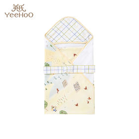 英氏-寝具类（春）G3田园满印大抱被英氏白F