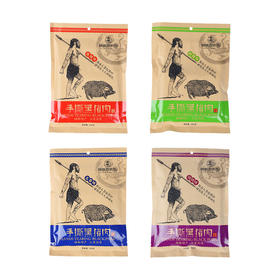 【助农】恩施晓姚农夫礼手撕黑猪肉100g 五香/麻辣味