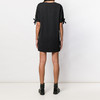 MOSCHINO COUTURE 莫斯奇诺 女士棉质圣诞熊徽标印花短袖T恤裙 黑色 0447 0565 1555 商品缩略图2